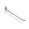 Triton Products 8 In. Single Rod 30 Degree Bend Stainless Steel Pegboard Hook for 1/8 In. and 1/4 In. Pegboard 2 Pack 81813 - alternate 1